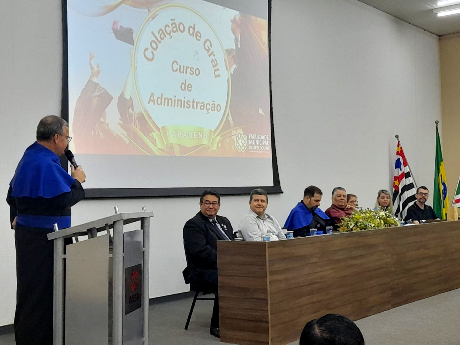 Formatura da 33ª turma de Administração